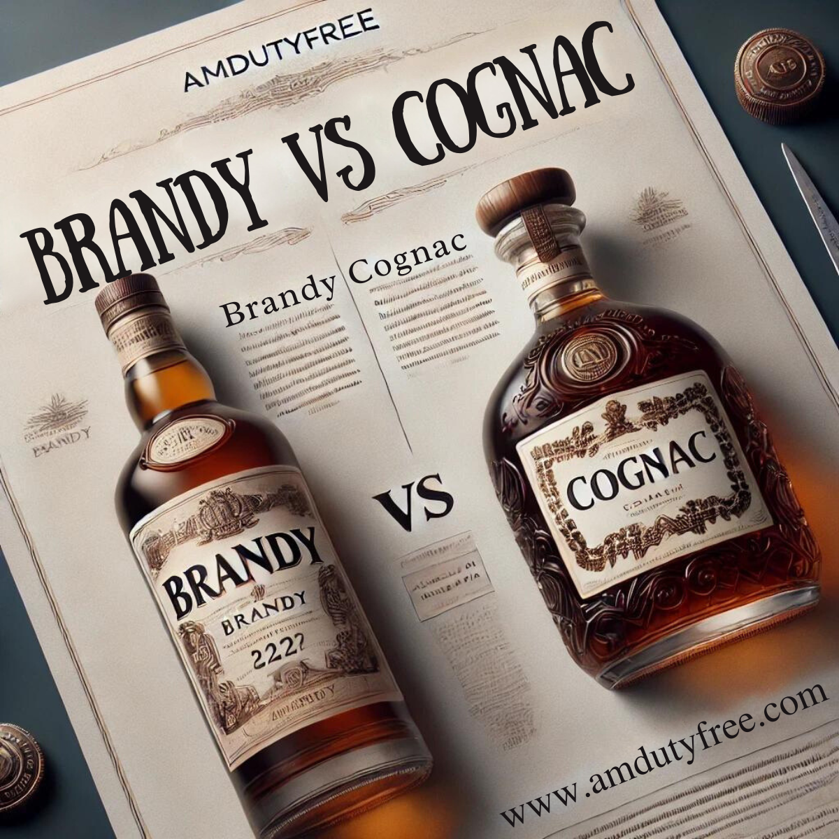 บรั่นดีและคอนยัค (BRANDY VS COGNAC)