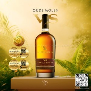 OUDE MOLEN V.S. CAPE BRANDY ( โอ-เดอร์ โม-เลน V.S. ) บรั่นดีน่าลองจากแอฟริกาใต้ 🇿🇦