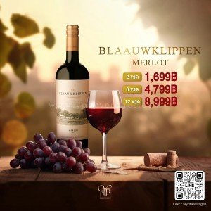 BLAAUWKLIPPEN MERLOT พร้อมส่ง ราคา พิเศษ!!