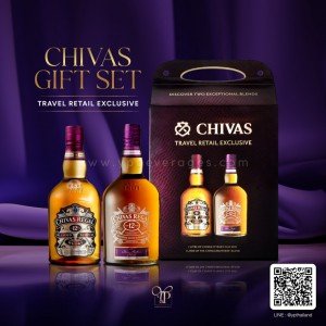 Chivas Regal Travel Retail Exclusive ชุดของขวัญ Limited สุดพิเศษ พร้อมส่งทันที!