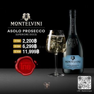 MONTELVINI ASOLO PROSECCO SUPERIORE DOCG EXTRA BRUT - MILLESIMATO